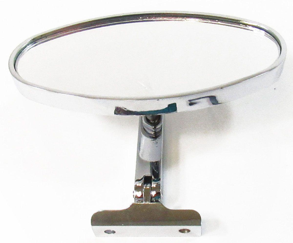 RPC Chrome Steel Oval Interior Mirror 5" Dia (RPCR6616) RPCR6616
