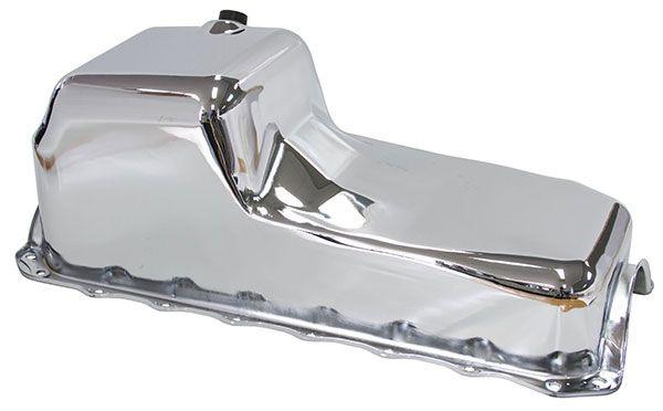 RPC Holden V8 Cylinder Oil Pan, Chrome Finish (RPCR7002) RPCR7002