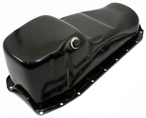 RPC Black Steel Claimer Style Oil Pan, 2 Trap Doors, Crank Scrapper with Windage Tray, 3.8Ltr Capacity (RPCR7108P) RPCR7108P