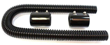 RPC Stainless Steel Radiator Hose Kit, Black (RPCR7313BK) RPCR7313BK