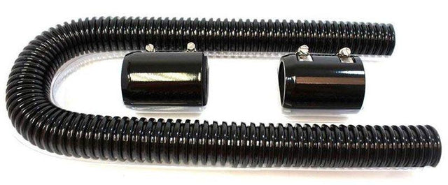 RPC Stainless Steel Radiator Hose Kit, Black (RPCR7313BK) RPCR7313BK