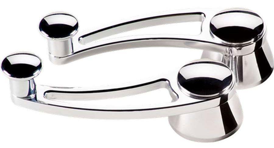 RPC Chrome Aluminium Window Handles 3" (RPCR8409)