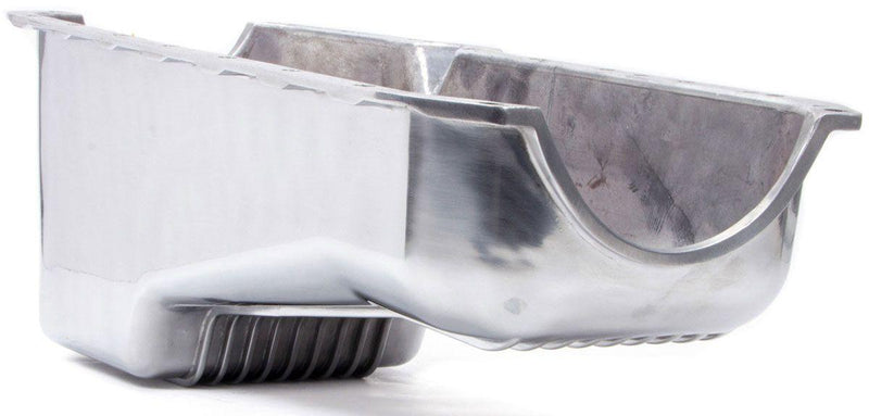 RPC Polished Aluminium Stock Oil Pan, 3.7Ltr Capacity, Finned (RPCR8442) RPCR8442