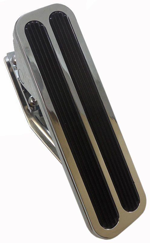 RPC Aluminium Throttle Pedal with Rubber Insert (Chrome) (RPCR8504) RPCR8504