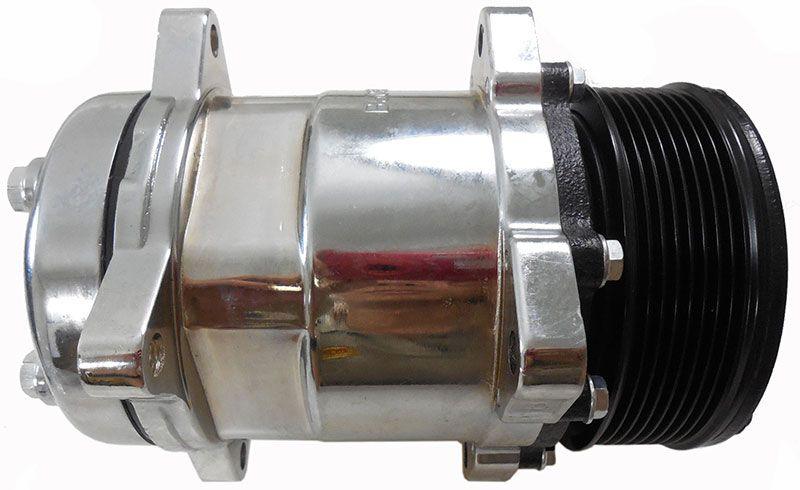 RPC Sanden 508 A/C Compressor, Chrome (RPCR8752)