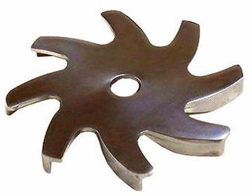 RPC Polished Aluminium Alternator Pulley Fan (RPCR8867) RPCR8867