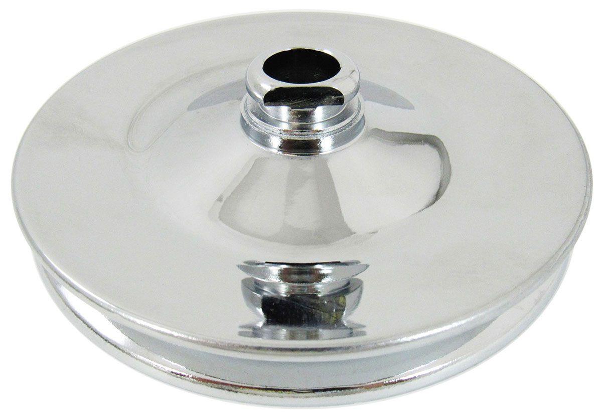 RPC Chrome Steel Power Steering Pump Pulley (RPCR8948) RPCR8948