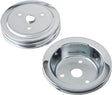 RPC Chrome Steel Crankshaft Lower Pulley Triple Groove, 7.30" Dia, 1.75" Bolt Circle (RPCR8963) RPCR8963