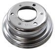 RPC Chrome Steel Crankshaft Lower Pulley, Single Groove 6-5/8" Dia, 2" Deep (RPCR8971) RPCR8971