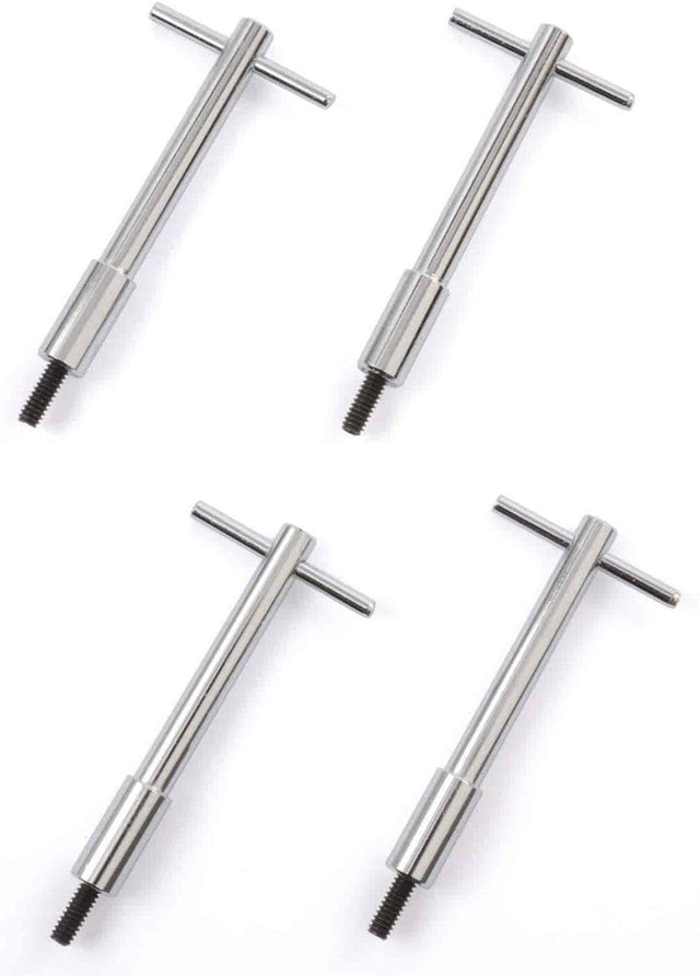 RPC Chrome Steel T-Bar Wing Nut (Pack of 4) (RPCR9120) RPCR9120