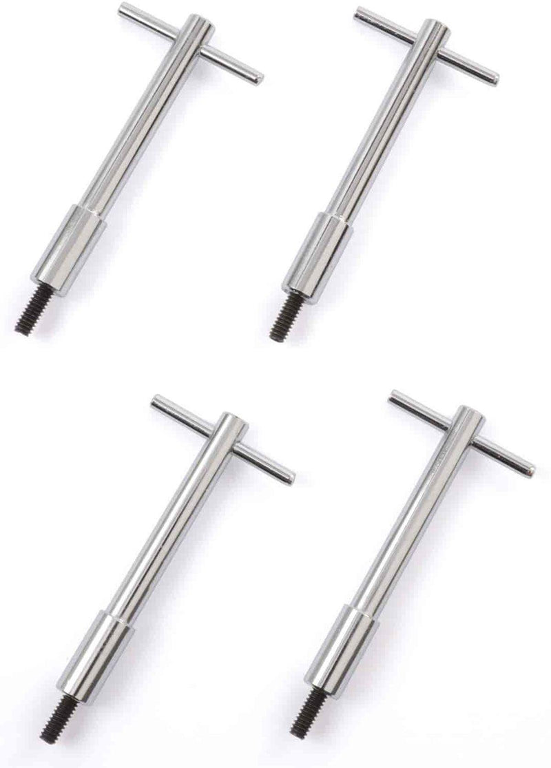 RPC Chrome Steel T-Bar Wing Nut (Pack of 4) (RPCR9120) RPCR9120