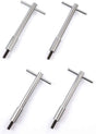 RPC Chrome Steel T-Bar Wing Nut (Pack of 4) (RPCR9120) RPCR9120