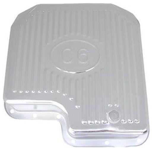 RPC Chrome Steel Transmission Pan suit Ford C-6 Transmission (RPCR9127) RPCR9127