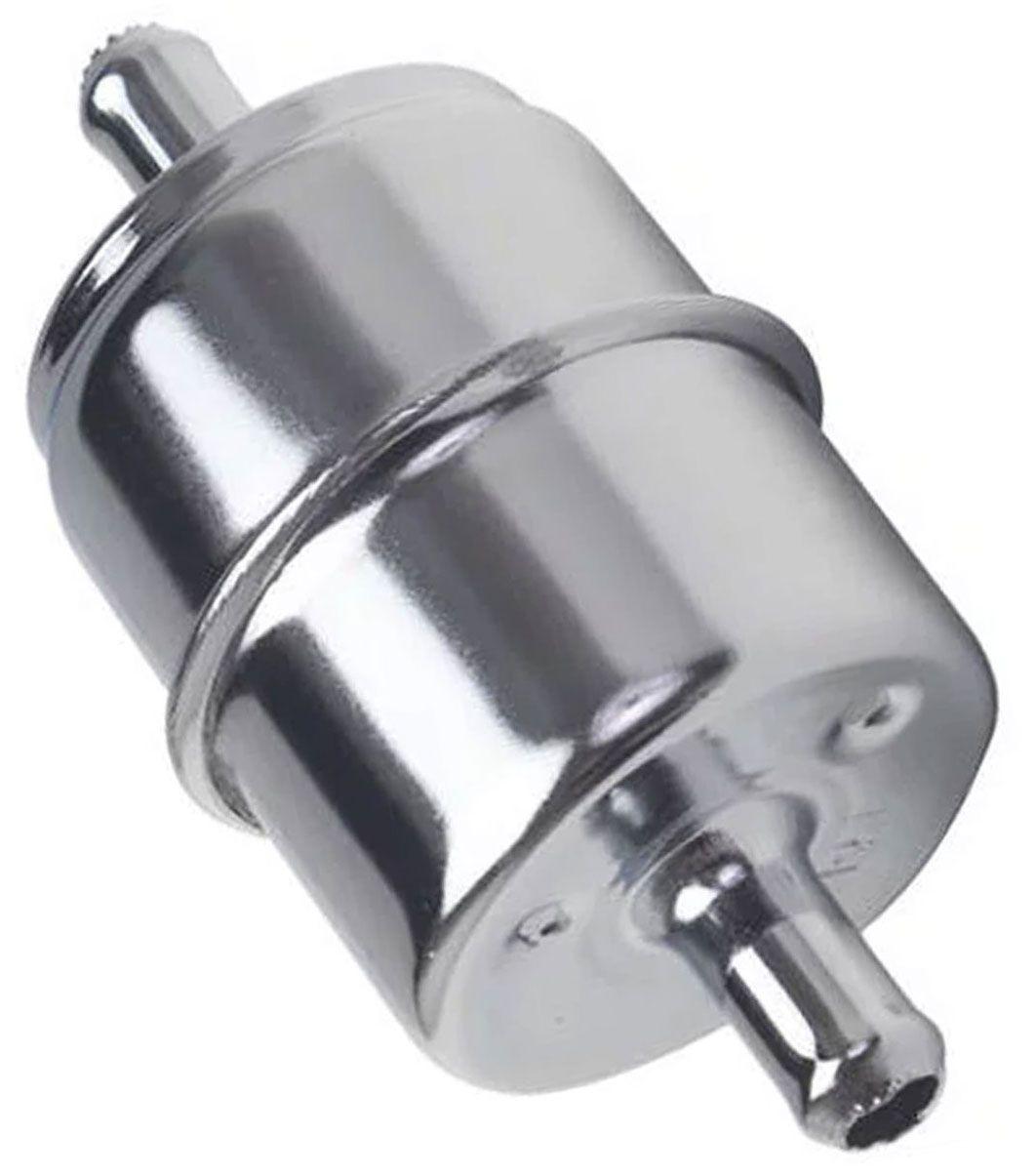 RPC Chrome Steel Fuel Filter with Paper Element, 5/16" Inlet/Outlet (RPCR9212) RPCR9212