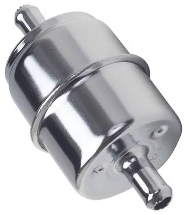 RPC Chrome Steel Fuel Filter with Paper Element, 5/16" Inlet/Outlet (RPCR9212) RPCR9212