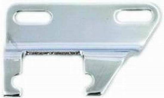 RPC Chrome Steel Header Bracket Left Side, Short (RPCR9254)