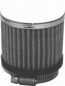 RPC Chrome Steel Clamp-On Open Filter Breather without Shield, 3" Tall (RPCR9309) RPCR9309