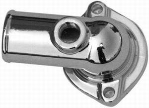 RPC Chrome Steel Thermostat Housing, O-ring Style (RPCR9415) RPCR9415
