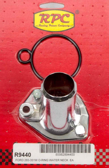 RPC Chrome Steel Thermostat Housing, O-ring Style (RPCR9440) RPCR9440