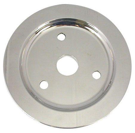 RPC Polished Aluminium Crankshaft Lower Pulley, Single Groove , 6.60" Dia, 1.75" Bolt Circle (RPCR9480POL) RPCR9480POL