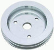 RPC Polished Aluminium Crankshaft Lower Pulley, Double Groove , 6.60" Dia, 1.75" Bolt Circle (RPCR9481POL) RPCR9481POL