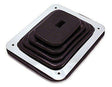 RPC Small Rubber Shifter Boot with Chrome Plate 5-5/8" x 6-3/4" (RPCR9630) RPCR9630