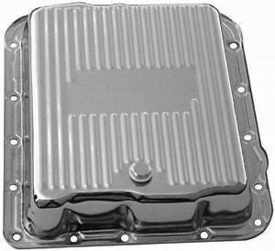 RPC Chrome Steel Transmission Pan, Finned, Extra Capacity (RPCR9712)