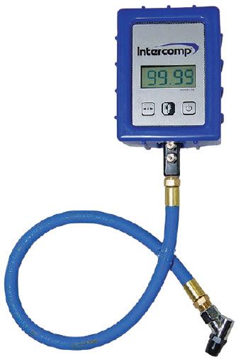 Rocket Intercomp Digital Tyre Pressure Gauge with Angle Chuck (RS-360045) RS-360045