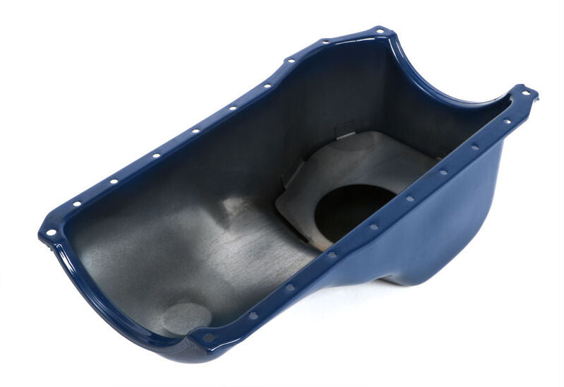 RTS Oil Pan Sump, Replacement OEM Style Ford Blue Finish, Ford, Falcon, 302, 351 Cleveland, Each - RTS-25-9310BL