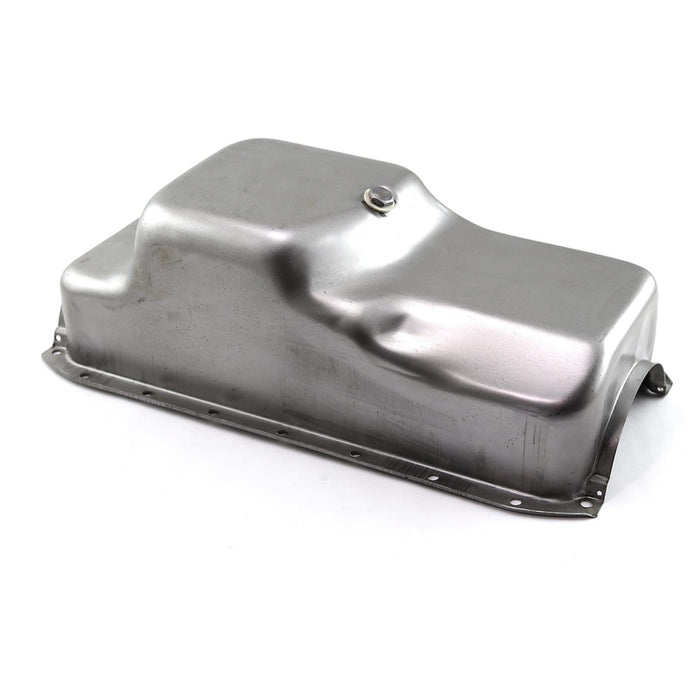 RTS Oil Pan Sump, Steel, Raw Finish, Replacement, SB Chrysler, Dodge, Plymouth, 360, Each - RTS-25-9344U