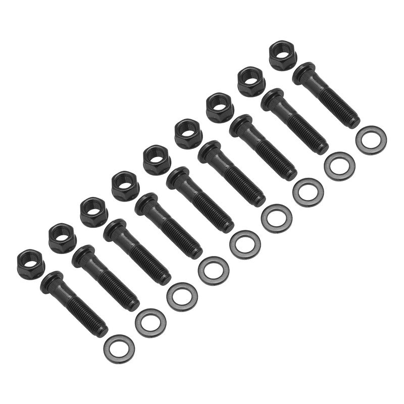RTS/ARP Diff Housing Stud Kit, Diff Centre Studs, Chromoly, Black Oxide, For Ford 8 inch, 9 inch, Set of 10 Includes Nuts & Washers - RTS-250-3005 RTS-250-3005