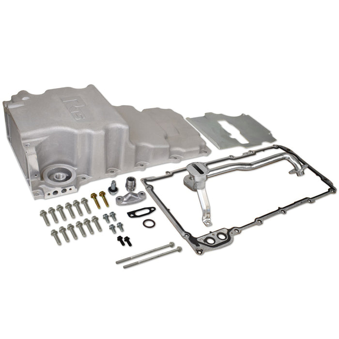 RTS Oil Pan Cast Aluminium, Standard Stoke, Early Holden or Chev with LS Engine Swap, Up to 3.620 Inch Stroke, Each - RTS-3022