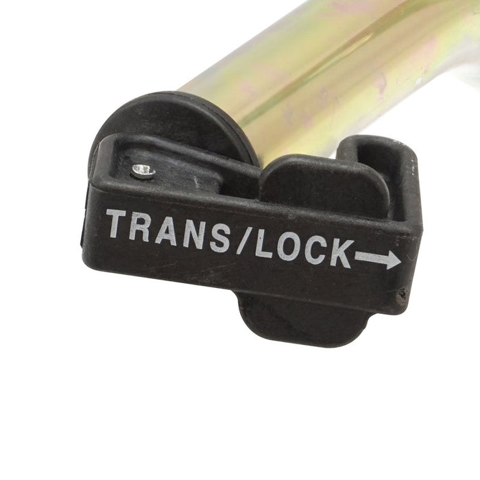 RTS Transmission Dipstick and tube ,Trick Loc ,Steel/Plastic lock, Black,GM Powerglide Shortly, Long Tab, Mounts Case or block bolt, Each - RTS-DPS-8410-2LT