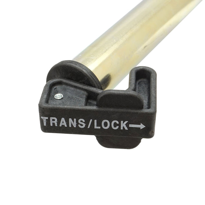 RTS Transmission Dipstick and tube ,Trick Loc ,Steel/Plastic lock, Black,Chev Holden GM TH400 with Shield - fits steel flywheel shield , Each - RTS-DPS-8410-6