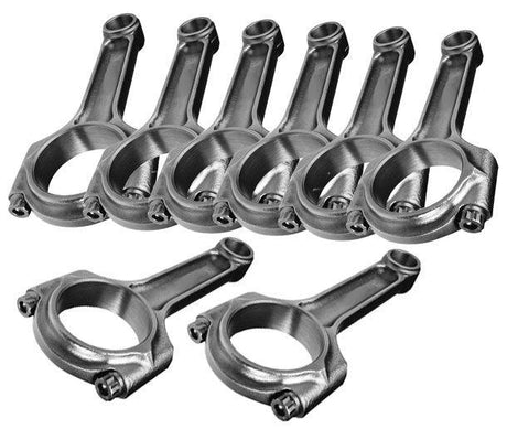 Scat 4340 Forged Stock Replacement I-Beam Conrods (SC3-ICR6000) SC3-ICR6000