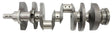 Scat Holden 383 4340 Forged Steel Crankshaft 3.750" Stroke, 2.000" Journal with Neoprene Rear Seal (SC4308C375057020) SC4308C375057020