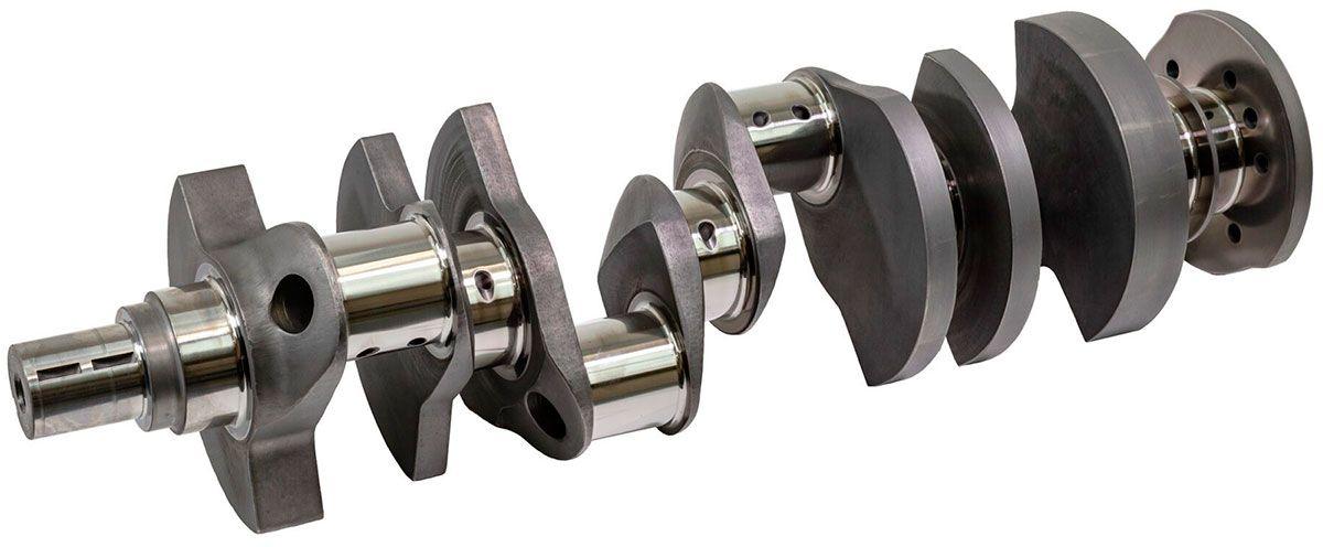 Scat Forged Crankshaft 4.00" Stroke, 350 Main Journal (Use with 6.00" Rods), Big Block Snout (SC7735040006000)