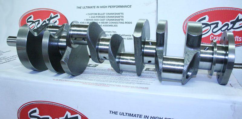 Scat Series 9000 Cast Stroker Lightweight Crankshaft (SC930834805627) SC930834805627