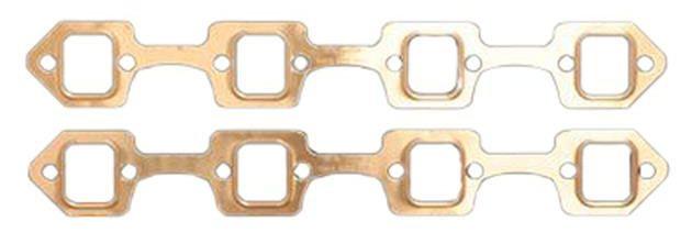 SCE Pro Copper Embossed Exhaust Gasket - 1.200" x 1.500" (SCE-4036) SCE-4036