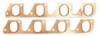 SCE Pro Copper Embossed Exhaust Gasket - 1.350" x 1.875" (SCE-4052) SCE-4052