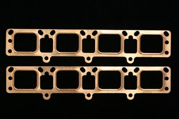 SCE Pro Copper Embossed Exhaust Gasket - 2.525" x 2.050" (SCE-4066)