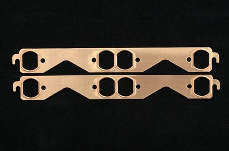 SCE Pro Copper Embossed Exhaust Gasket - 1.450" x 1.850" (SCE-4311) SCE-4311