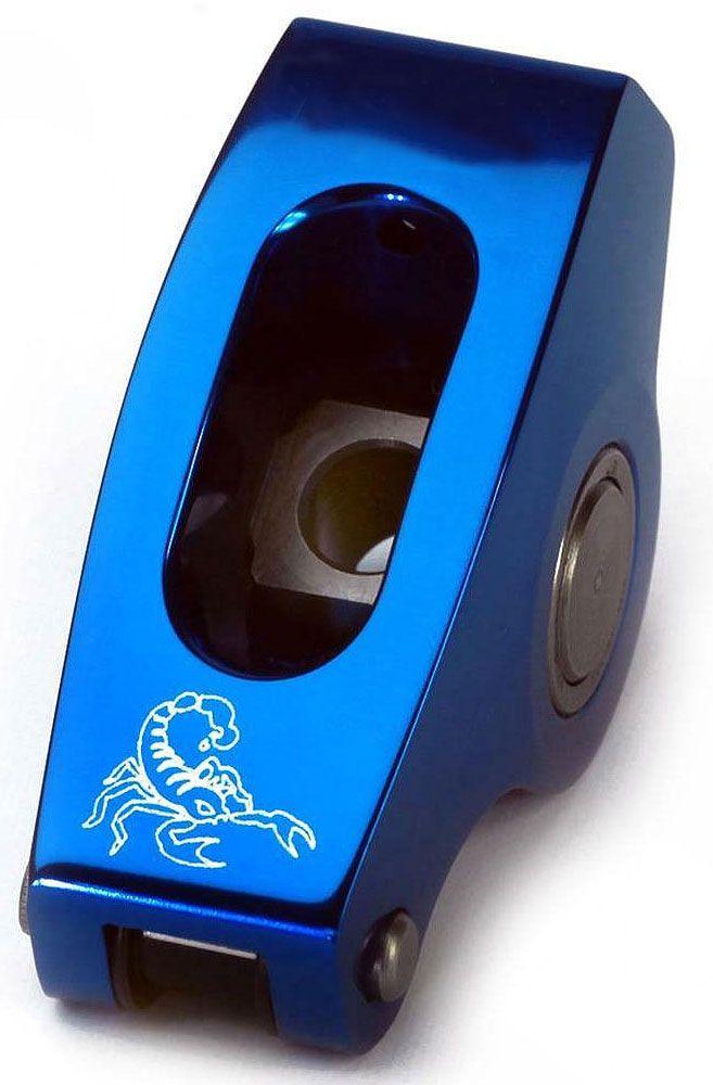 Scorpion Race Series Aluminium Roller Rocker Set 3/8" Stud Mount - 1.5 Ratio (SCP1000BL) SCP1000BL