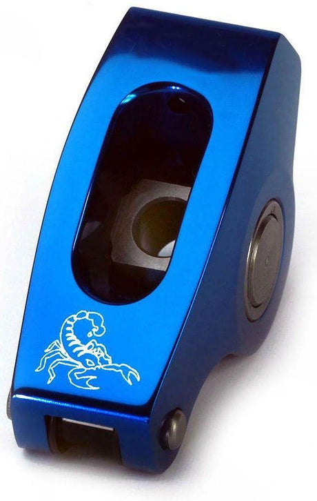 Scorpion Race Series Aluminium Roller Rocker Set 3/8" Stud Mount - 1.6 Ratio (SCP1002BL) SCP1002BL