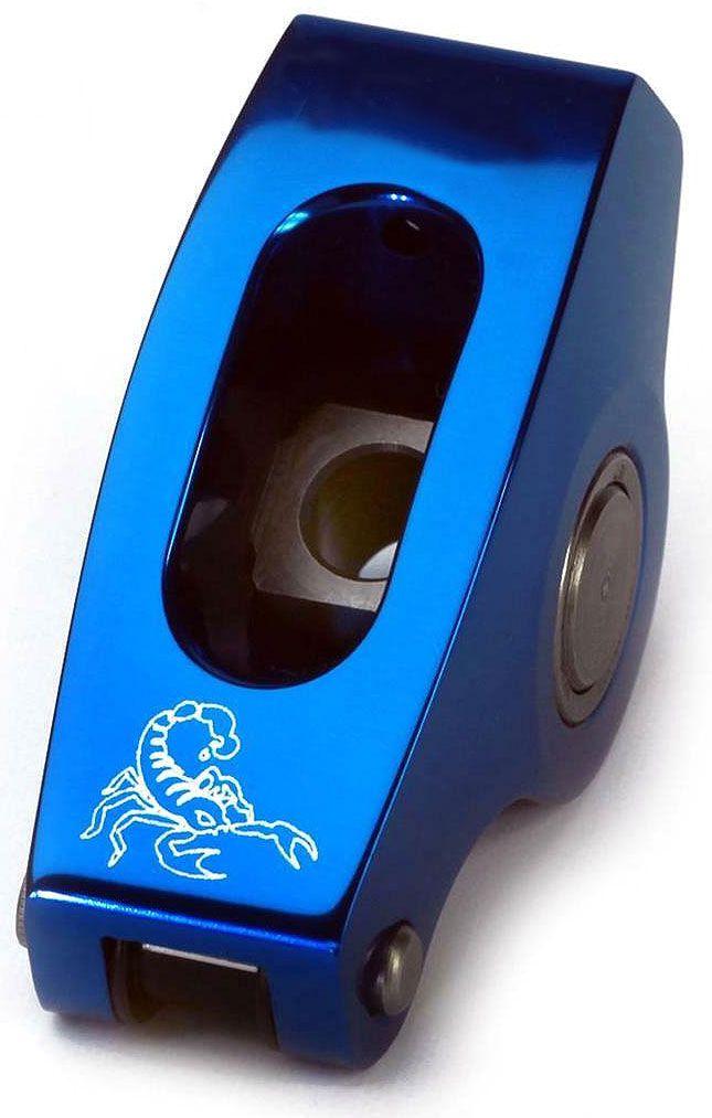 Scorpion Race Series Aluminium Roller Rocker Set 7/16" Stud Mount - 1.6 Ratio (SCP1013BL) SCP1013BL