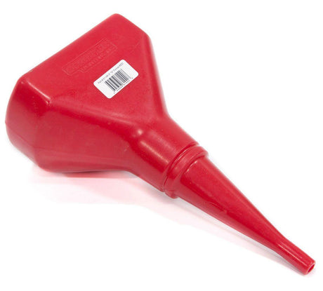 Scribner 8" D-Shaped Funnel - Red (SCR6114R)