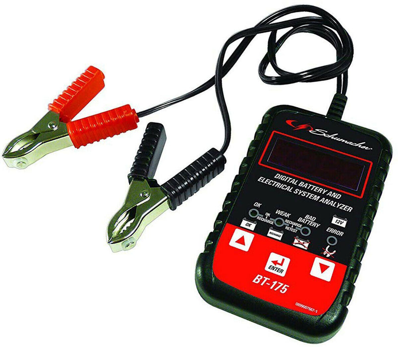 Schumacher Digital 12V Battery Tester (SEBT175)