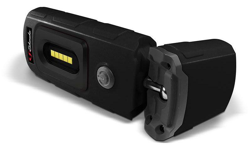 Schumacher LED Swivel Worklight Torch 200 LM Lithium, Black (SESL26BU) SESL26BU