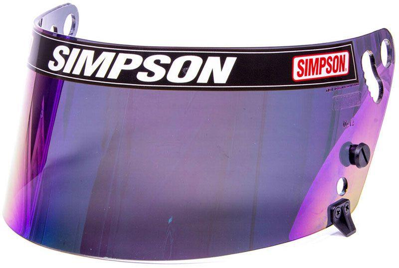 Simpson Replacement Visor - Iridium (SI1013-11) SI1013-11