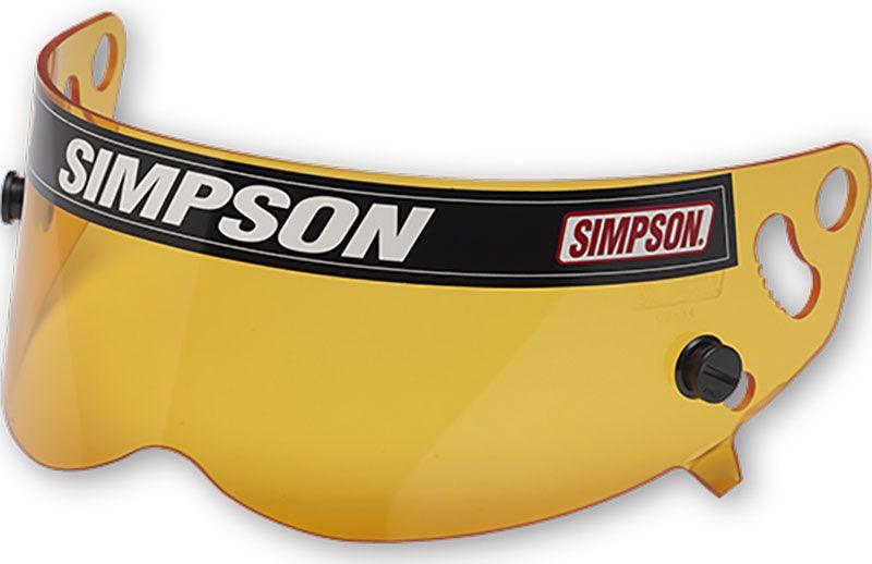 Simpson Replacement Visor - Amber (SI1022-12)